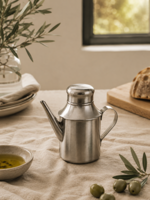 Aceitera de Acero Inoxidable 250 ml
